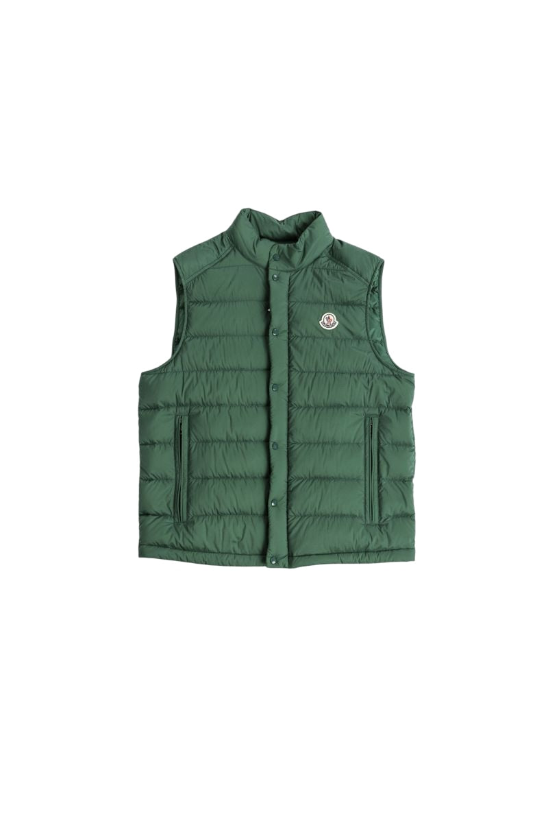 MONCLER Sleeveless Down Jacket for Men - SS25 Edition