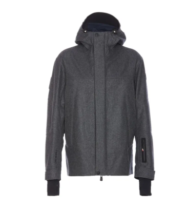 MONCLER GRENOBLE Wool Blend Outerwear Jacket for Men