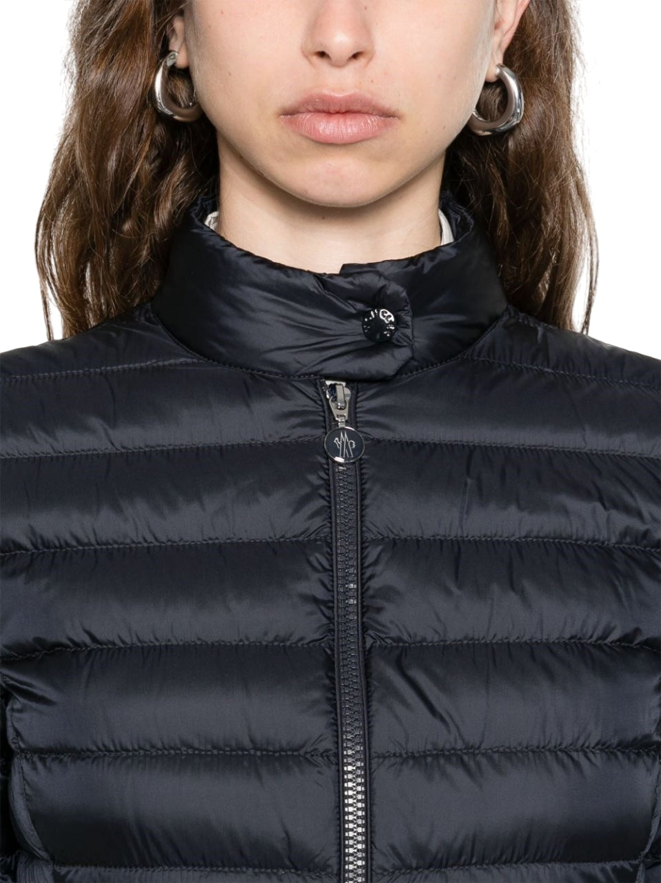 MONCLER Quilted Zip Jacket for Women - FW25 Collection