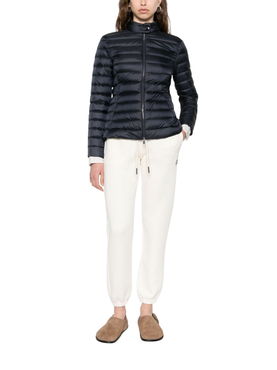 MONCLER Quilted Zip Jacket for Women - FW25 Collection