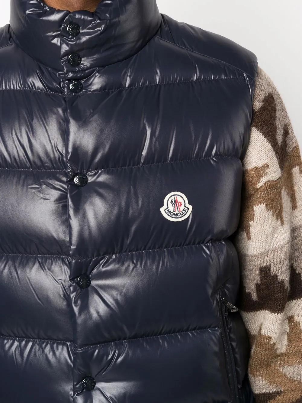 MONCLER High Neck Gilet for Men