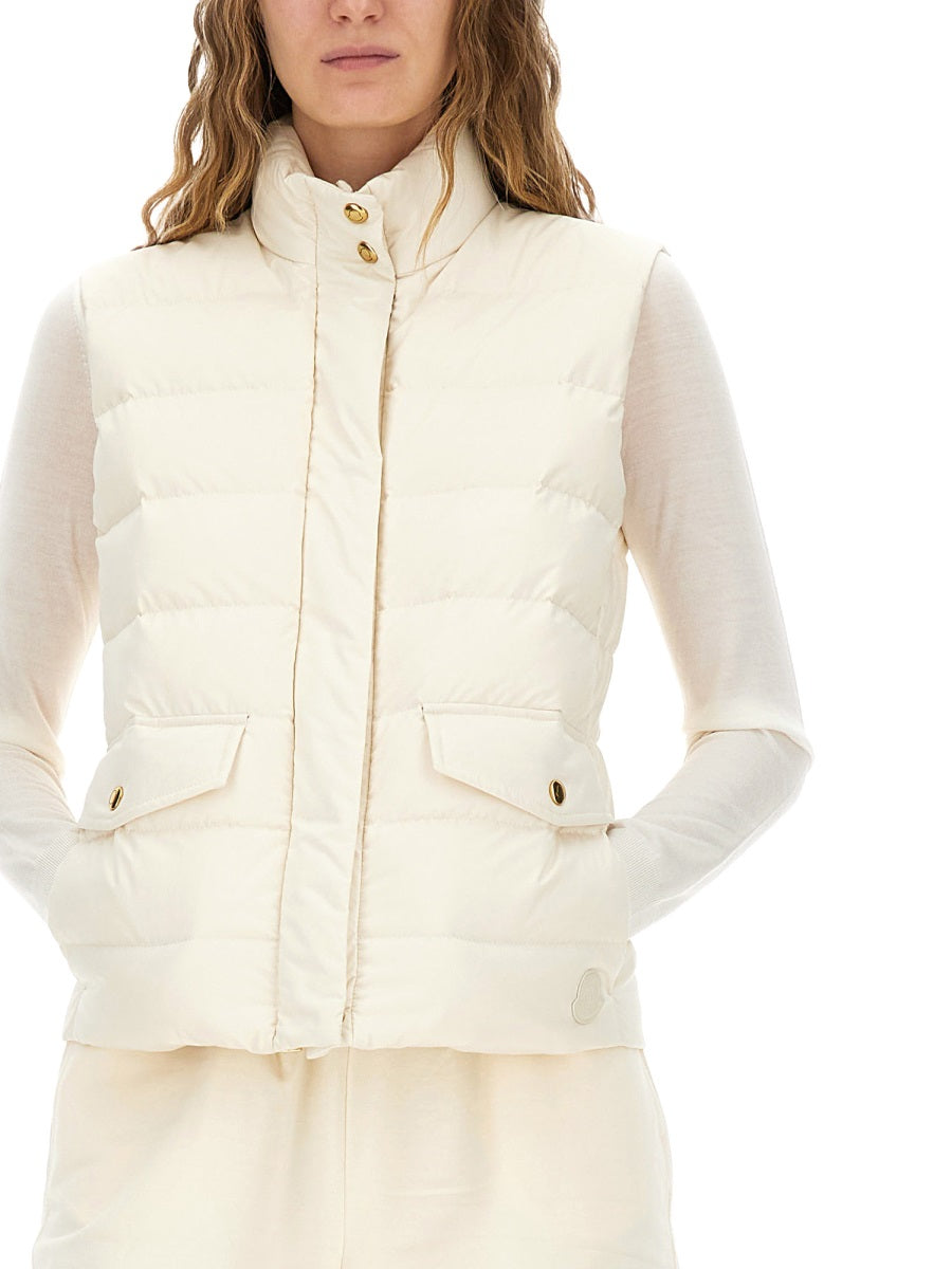 MONCLER Women's Down Padded Vest - Size 1