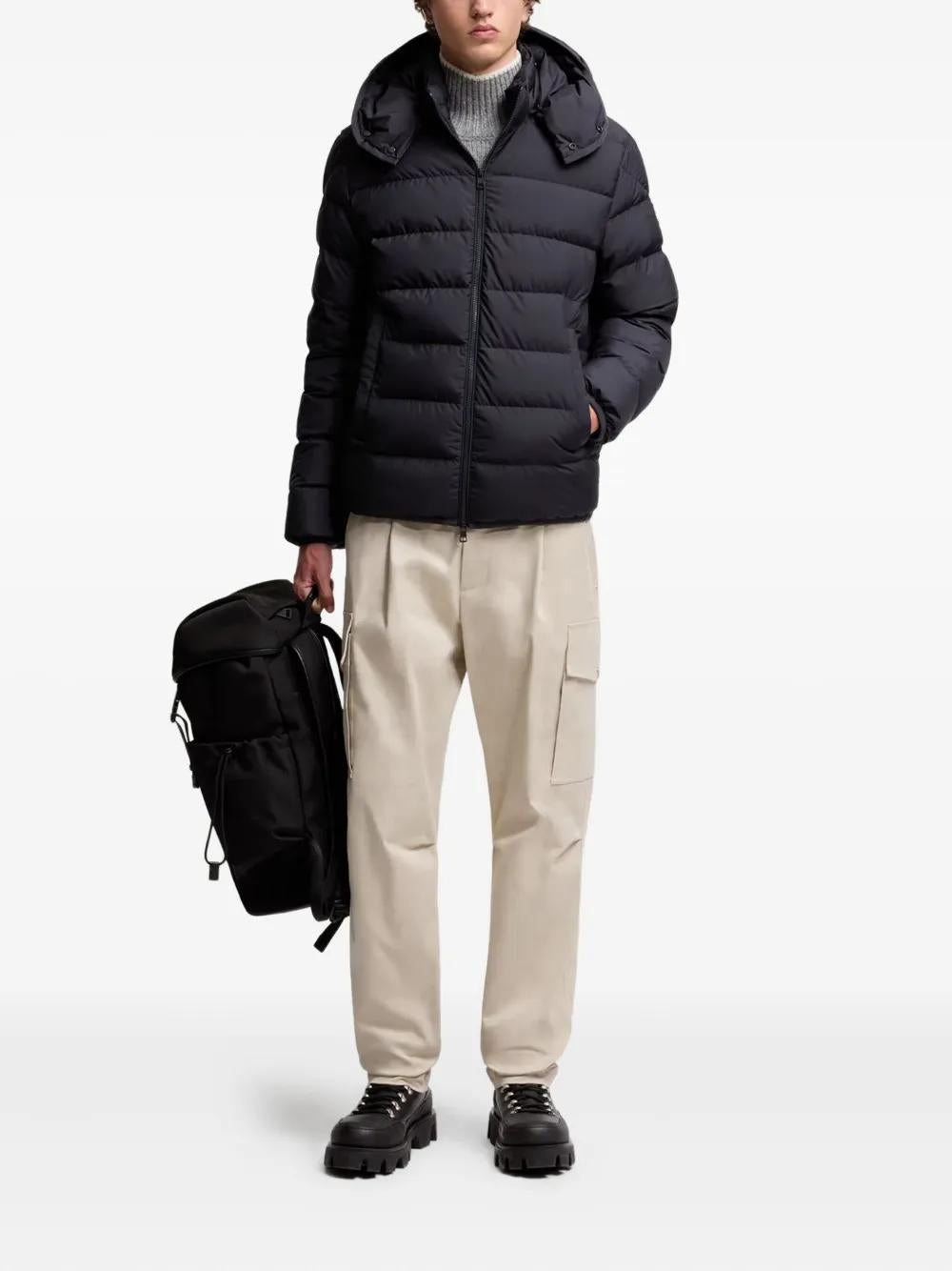 MONCLER Hooded Quilted Jacket