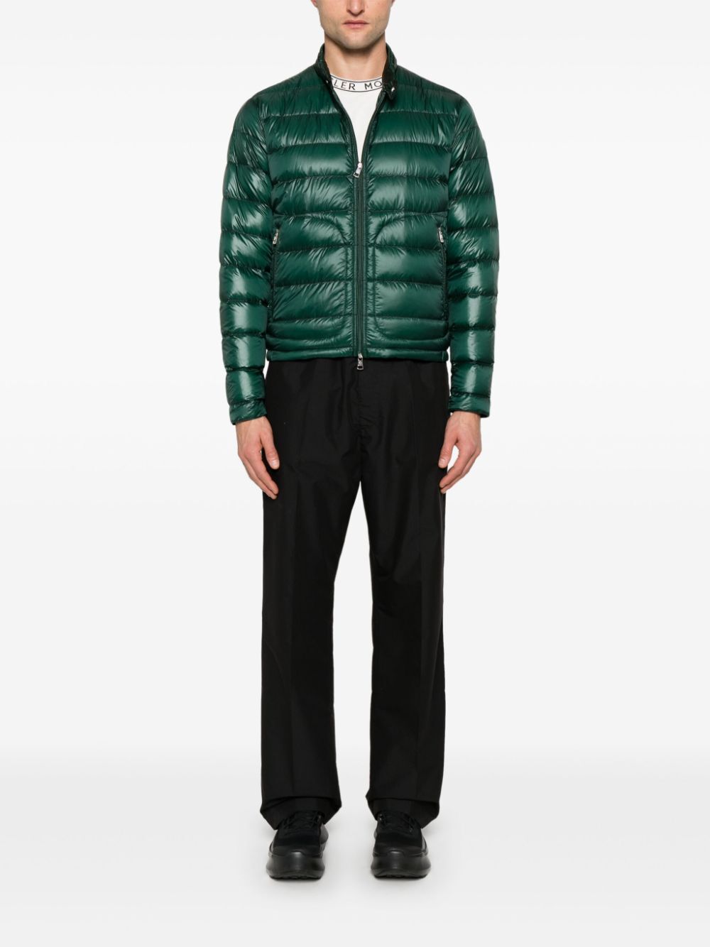 MONCLER Lightweight Short Down Jacket for Men