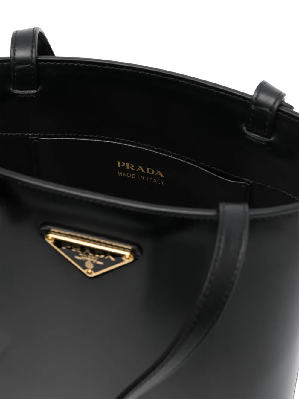 PRADA Elegant Leather Handbag for Women - FW23 Collection