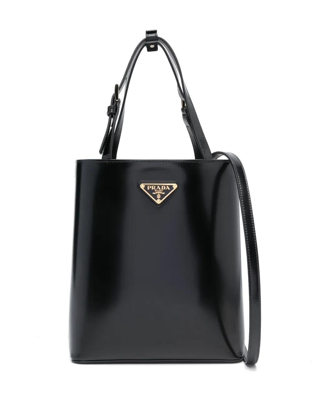 PRADA Elegant Leather Handbag for Women - FW23 Collection
