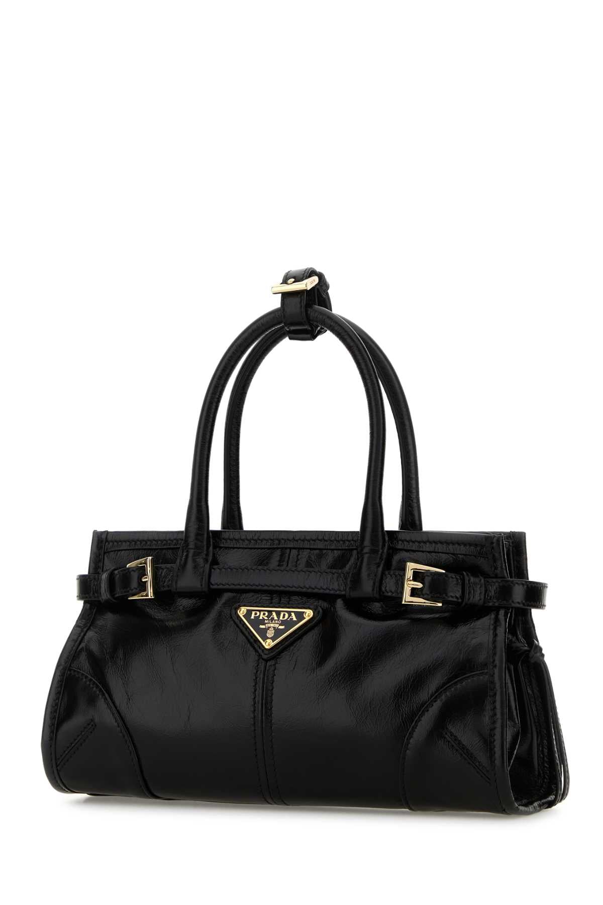 PRADA Mini Leather Bonnie Handbag