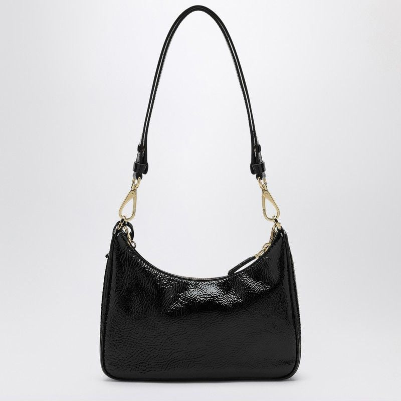 PRADA Mini Re-Edition Handbag in Patent Leather