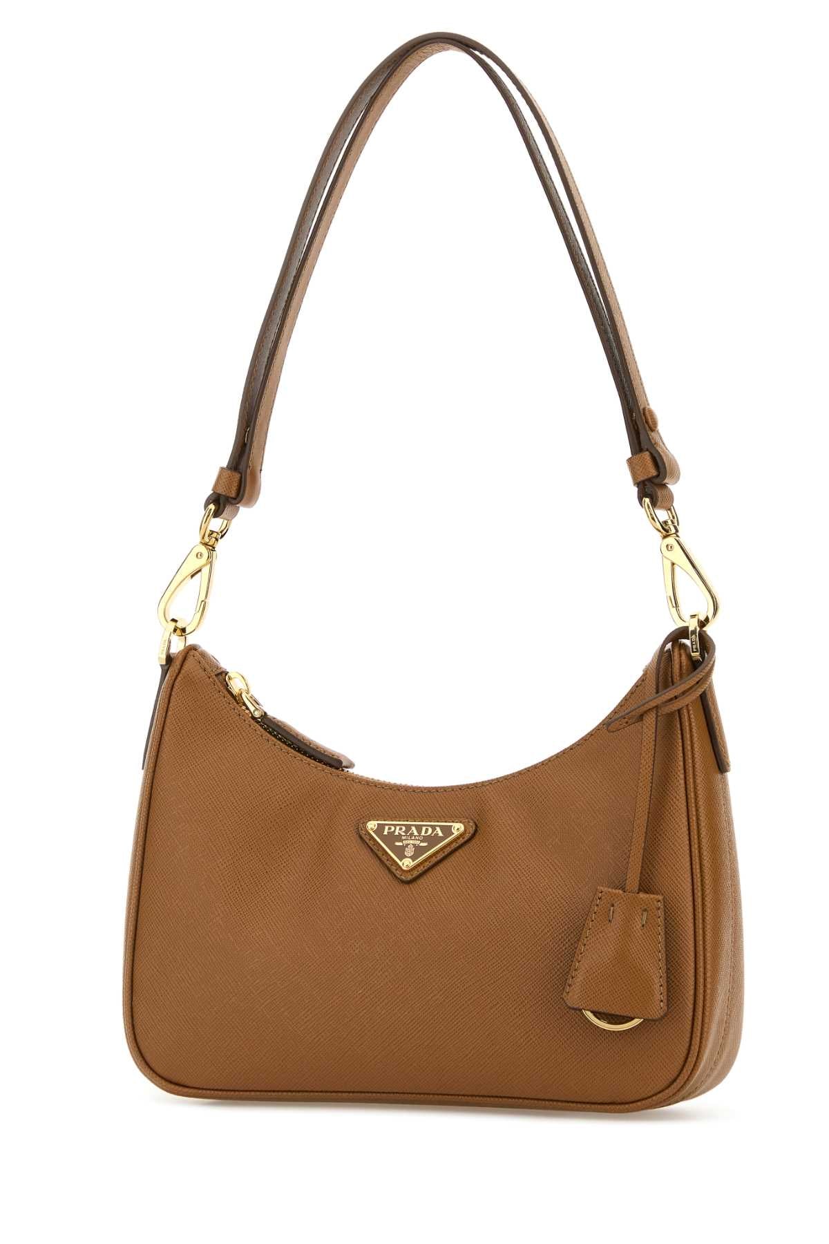 PRADA Mini Leather Re-Edition Shoulder Handbag