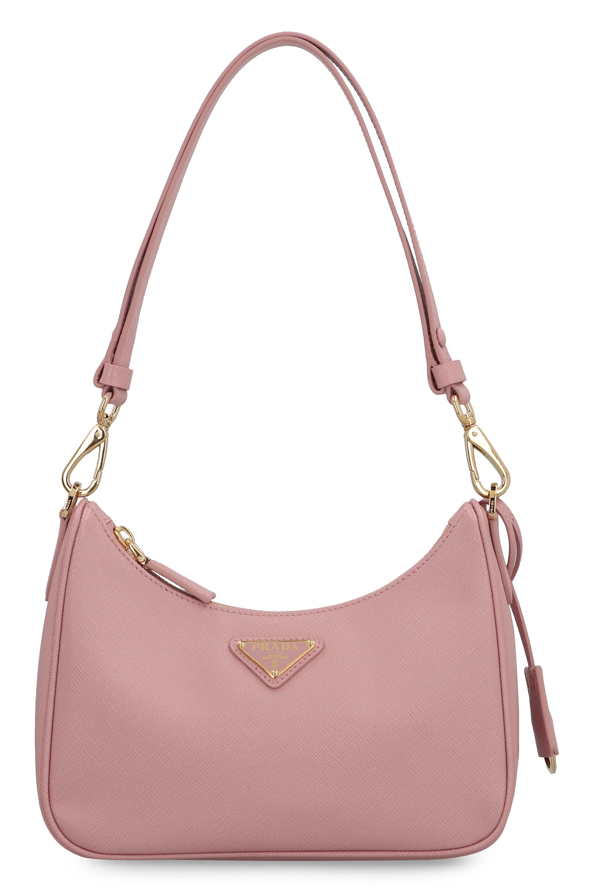 PRADA Mini Re-Edition Leather Shoulder Handbag