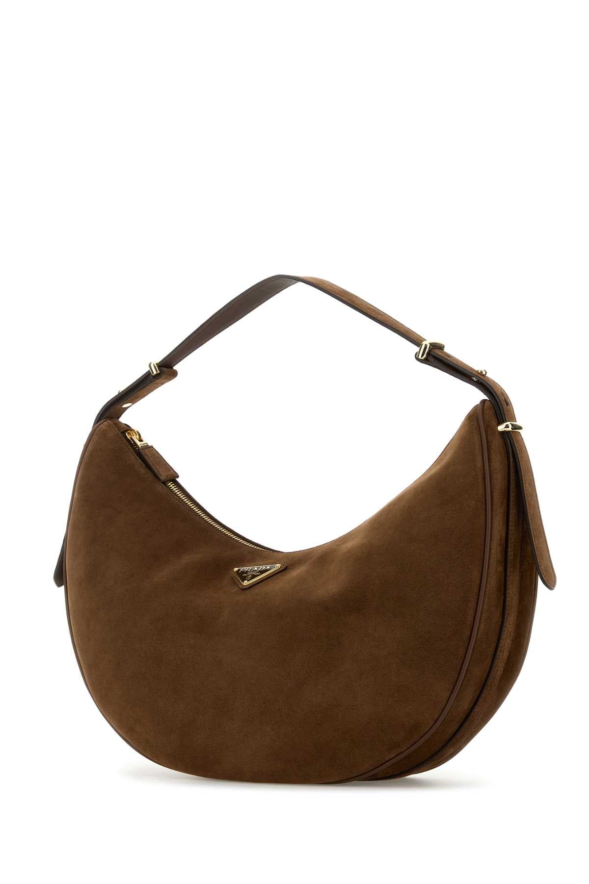 PRADA Big Suede Handbag