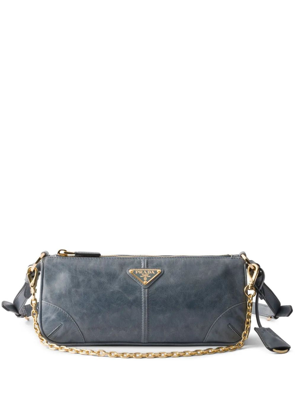 PRADA Re-Edition 2002 Leather Shoulder Handbag - Mini