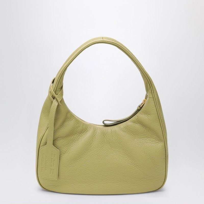 PRADA Mini Leather Hobo Handbag