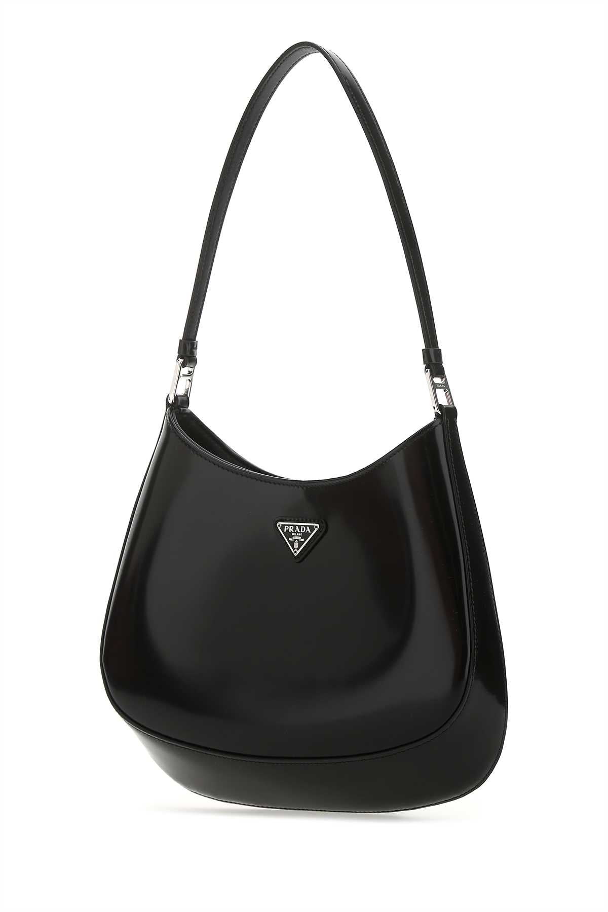 PRADA Cleo Mini Leather Shoulder Handbag