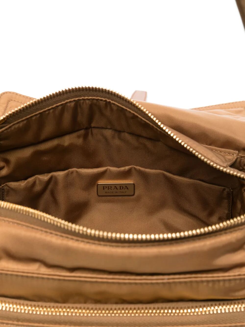 PRADA Explore Medium Re-Nylon Shoulder Handbag with Flap - 30 X 14 X 11 CM