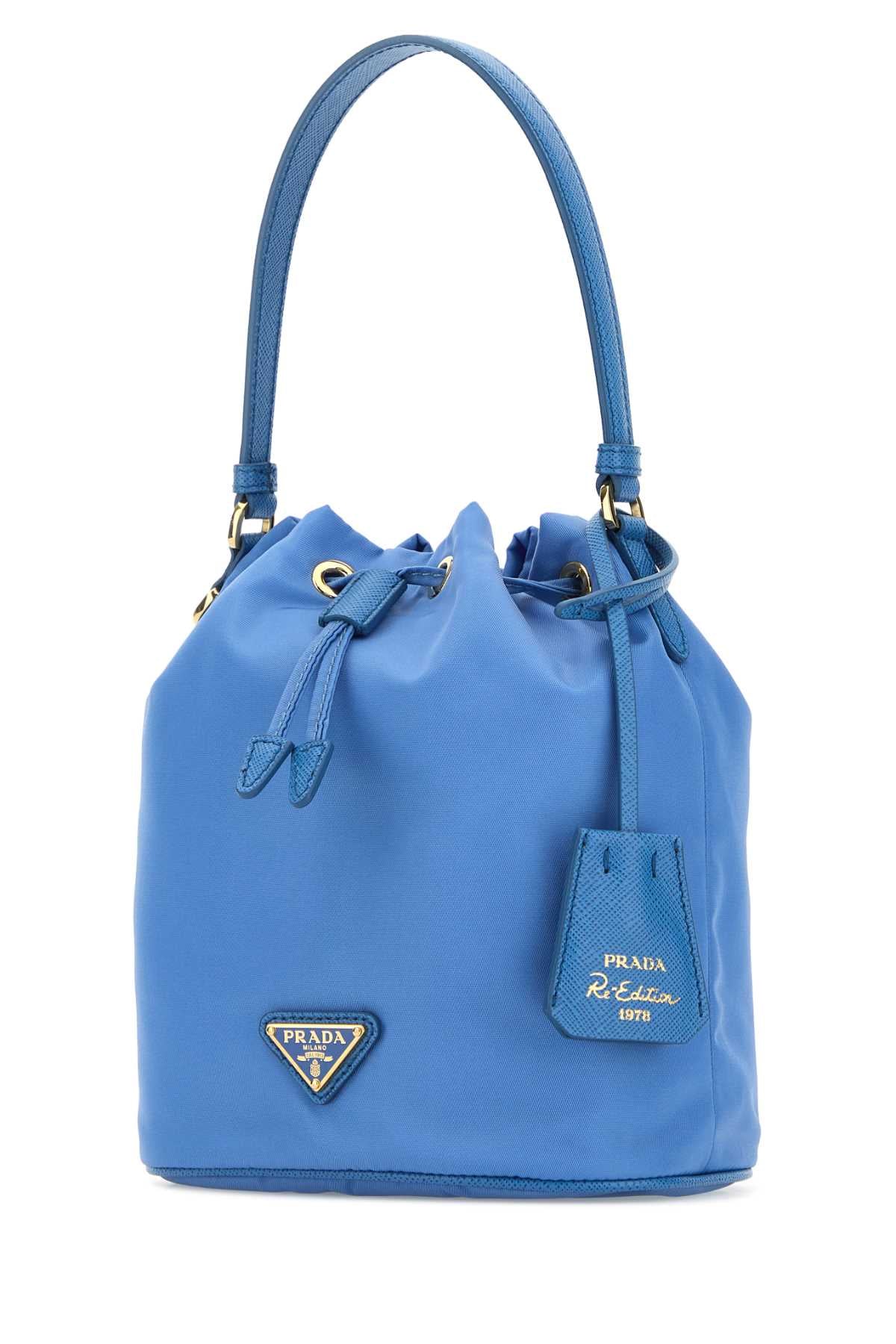 PRADA Nylon Bucket Handbag