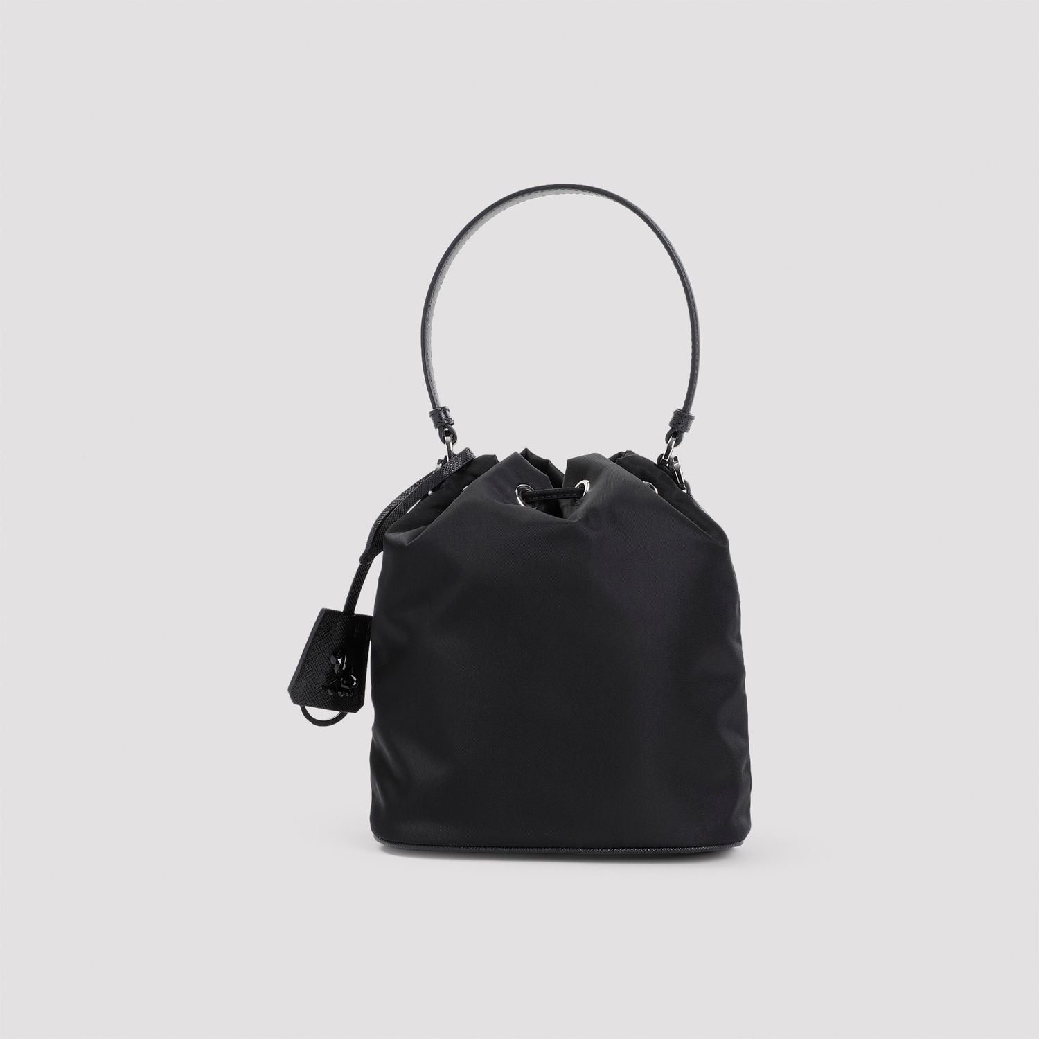 PRADA Mini Nylon Bucket Handbag