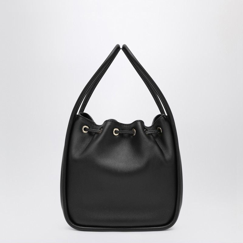PRADA Darling Mini Leather Bucket Handbag