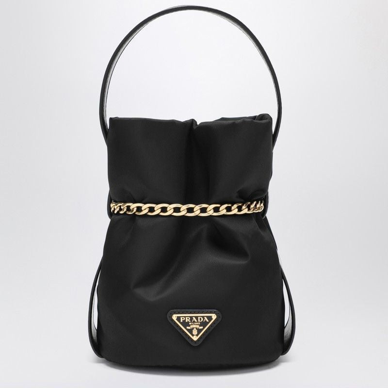 PRADA Recycled Polyamide Bucket Handbag