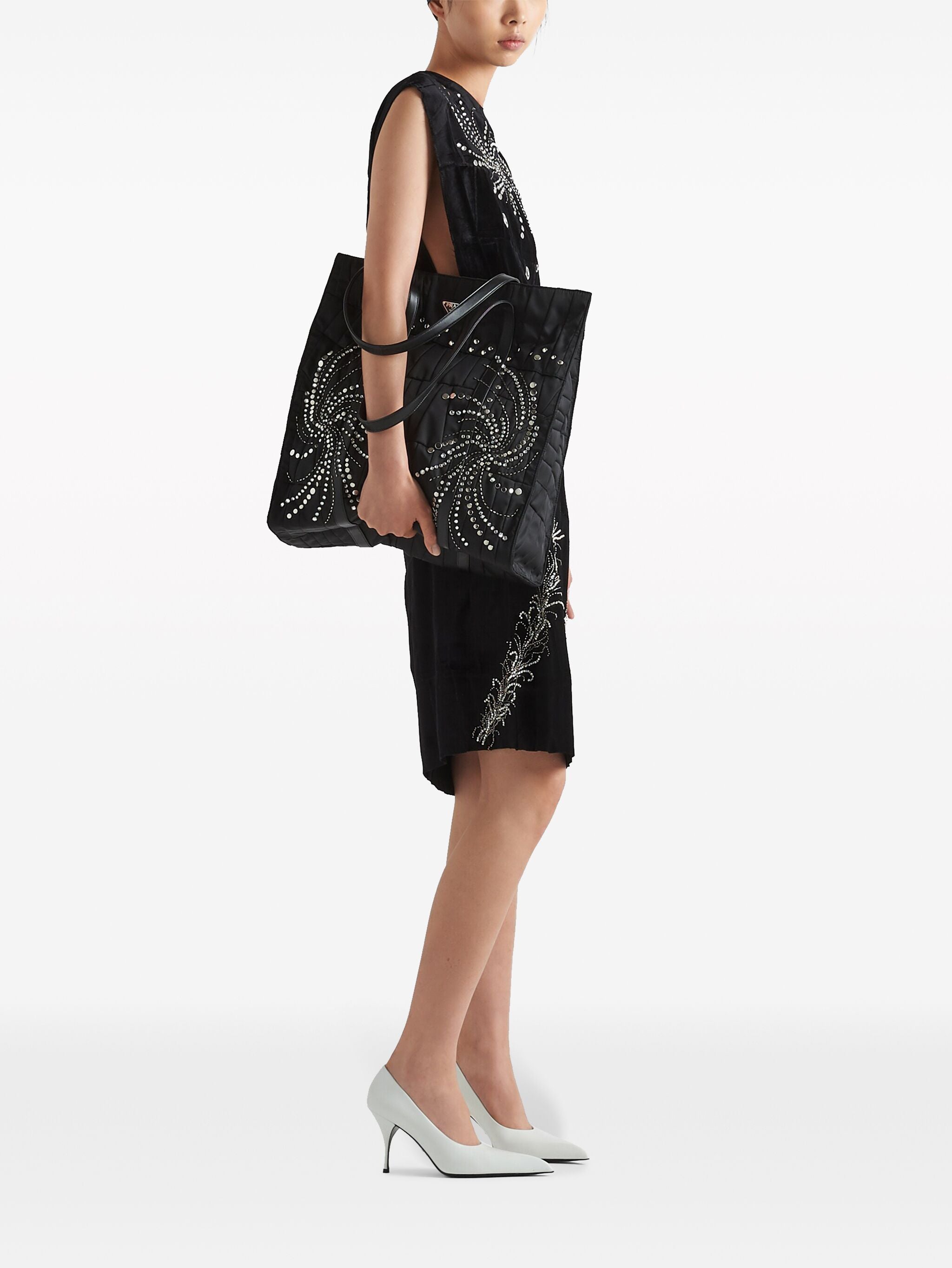 PRADA Stylish Leather Handbag for Women - FW25 Collection