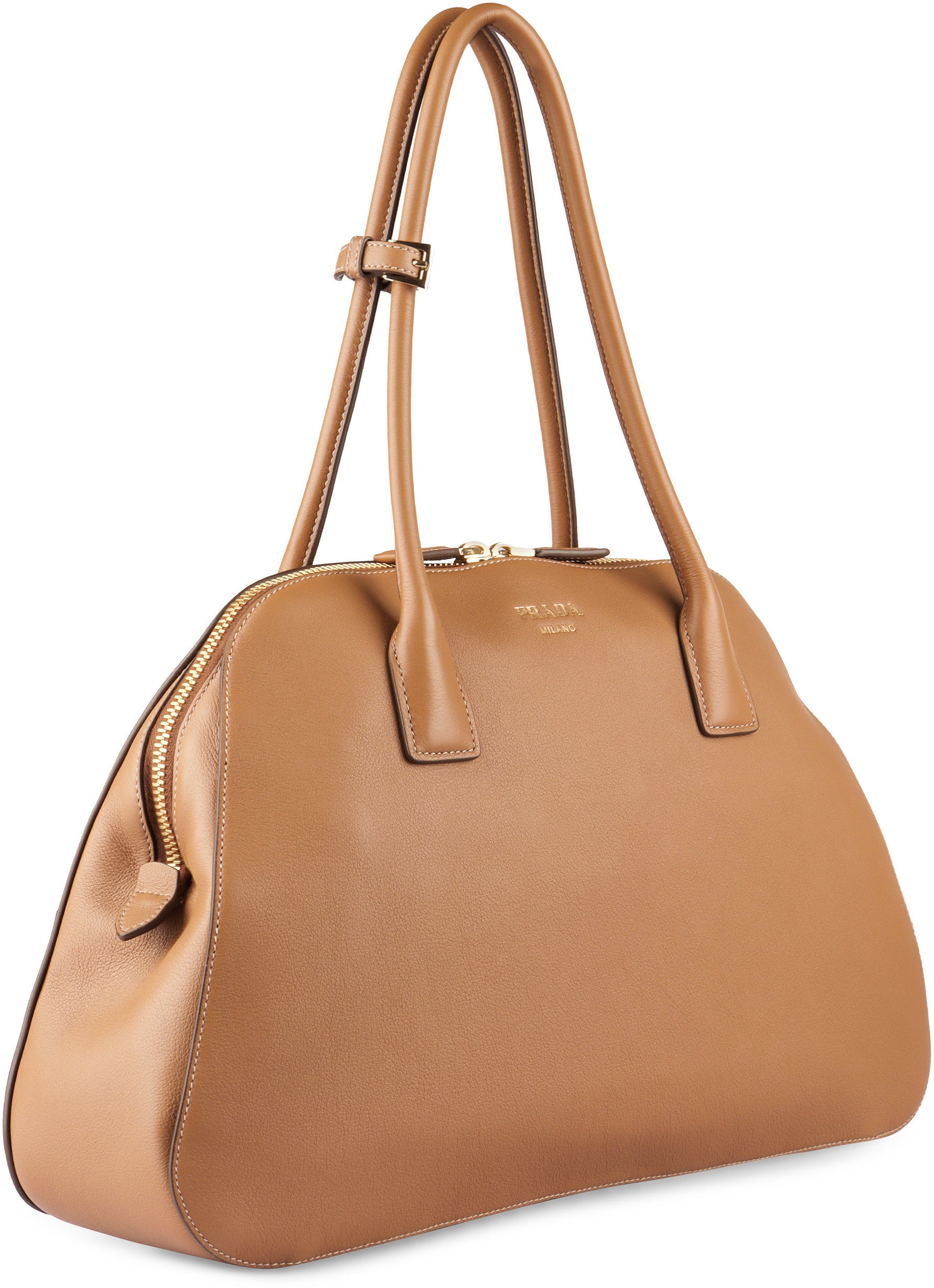 PRADA Medium Leather Tote Handbag