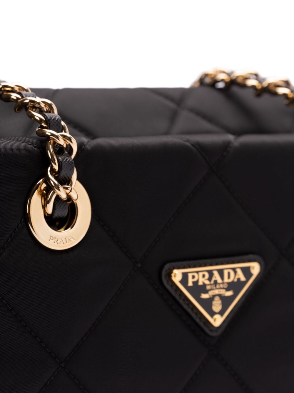 PRADA 1995 Mini Chain Shoulder Handbag