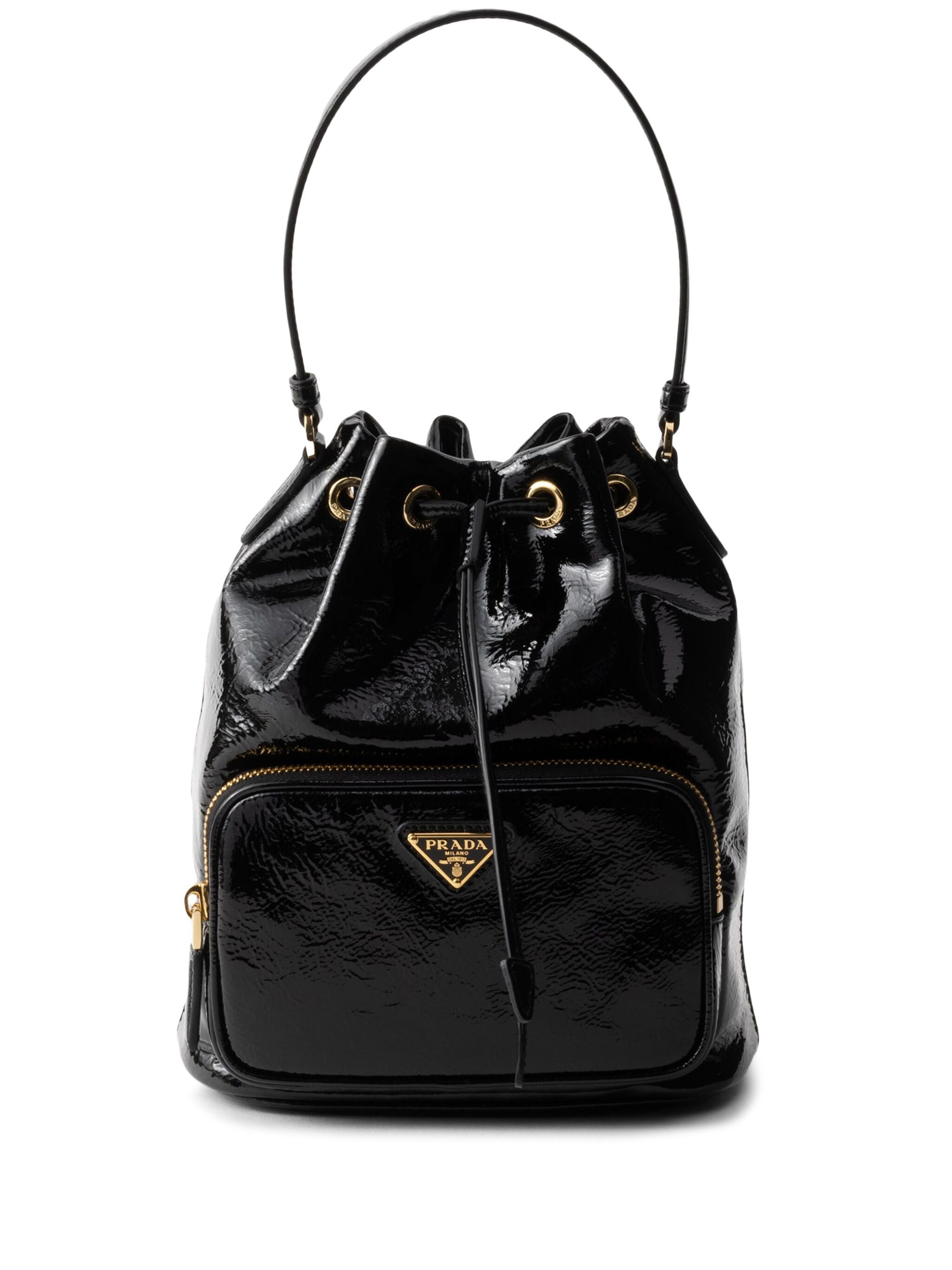 PRADA Women's Leather Handbag - FW25 Collection