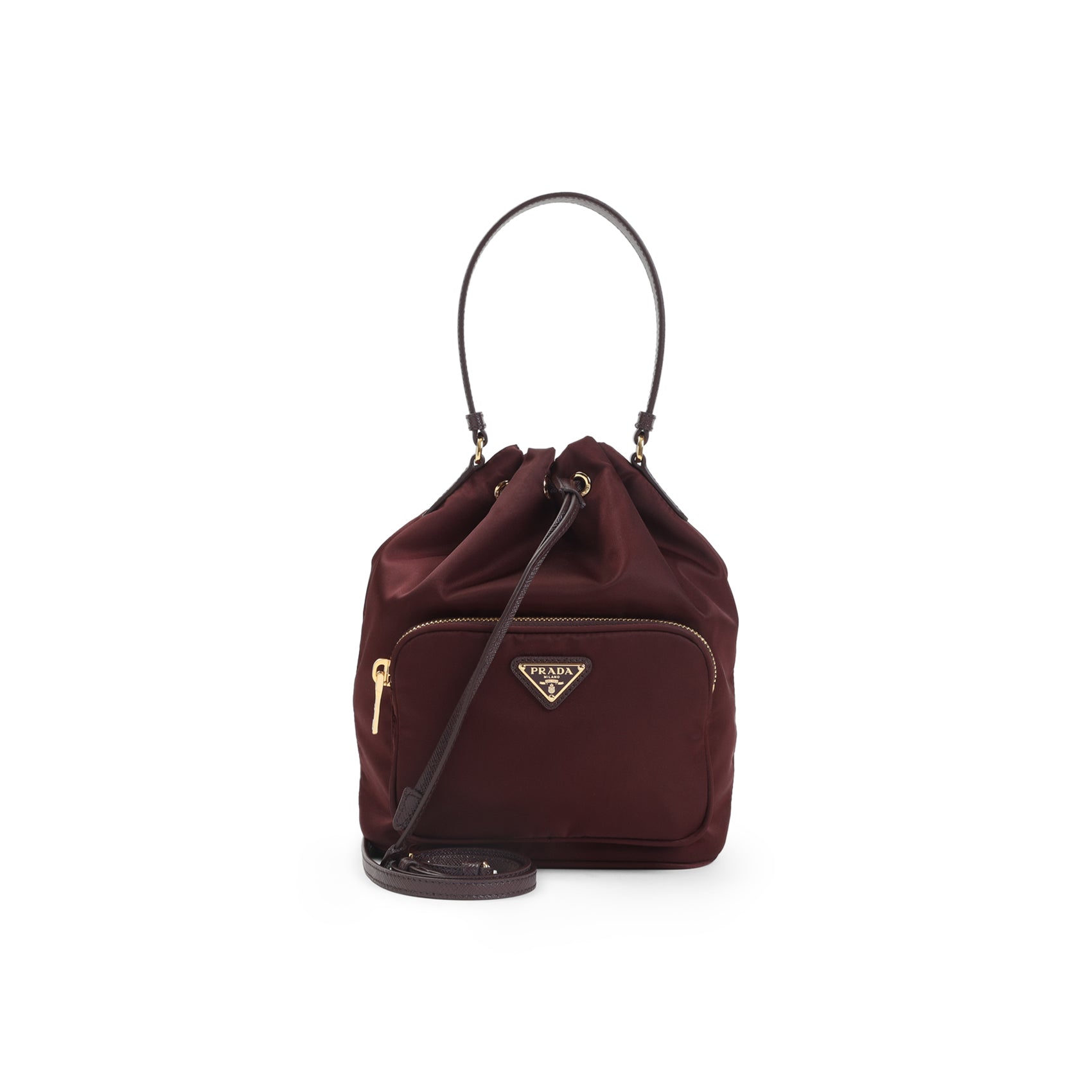 PRADA Duet Bucket Mini Handbag