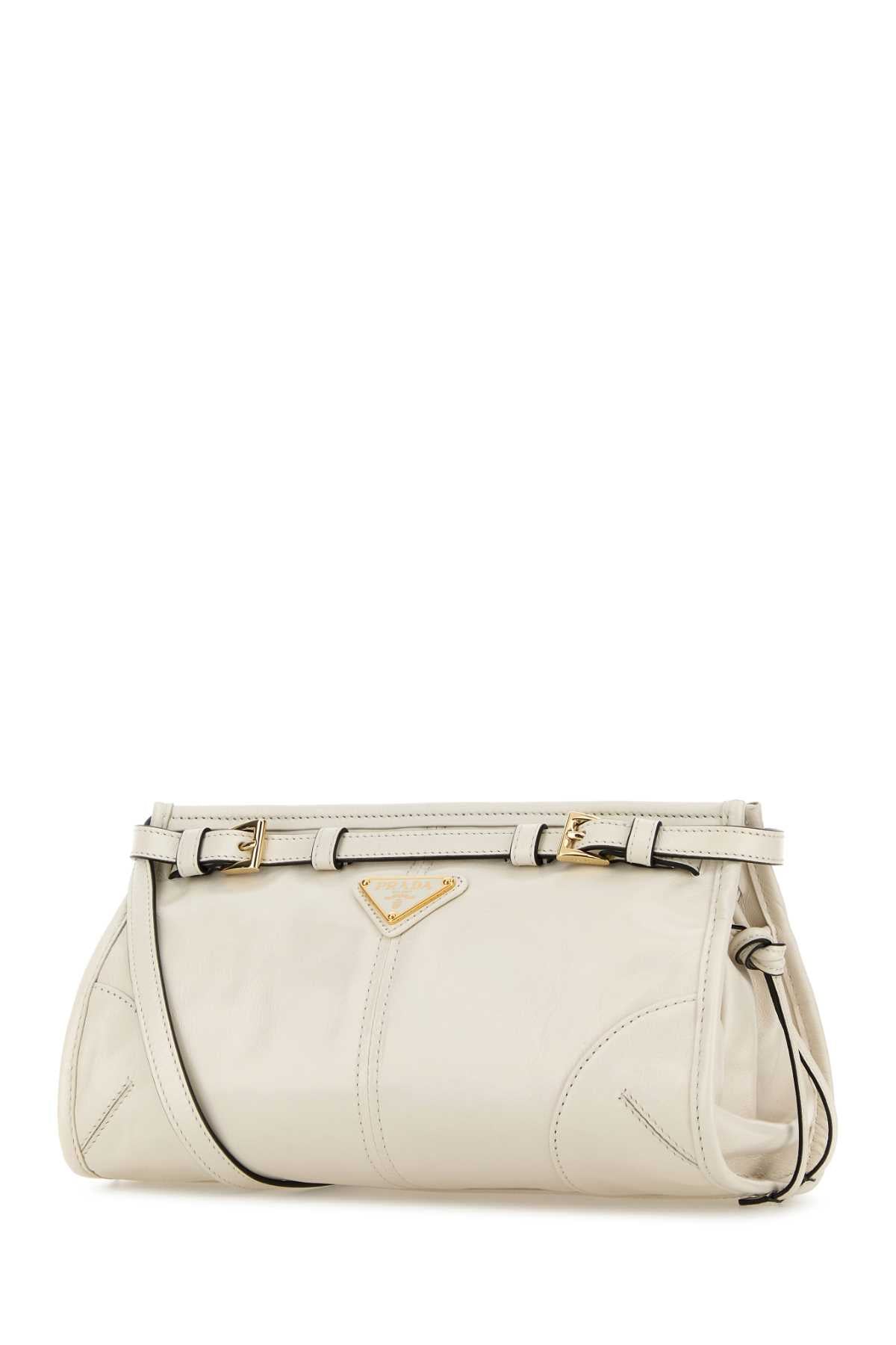 PRADA Mini Leather Crossbody Handbag