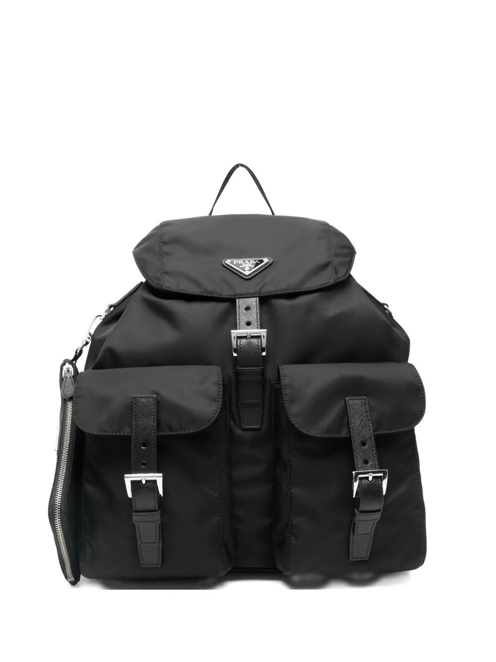 PRADA Medium Re-Nylon Backpack with Pouch Handbag - SS26