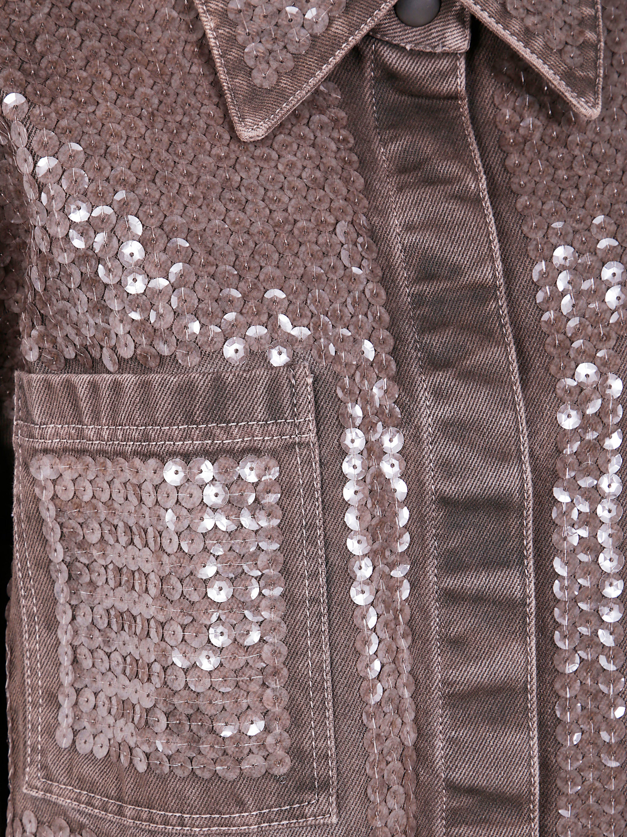 AVIU Sequined Wool Jacket for Women