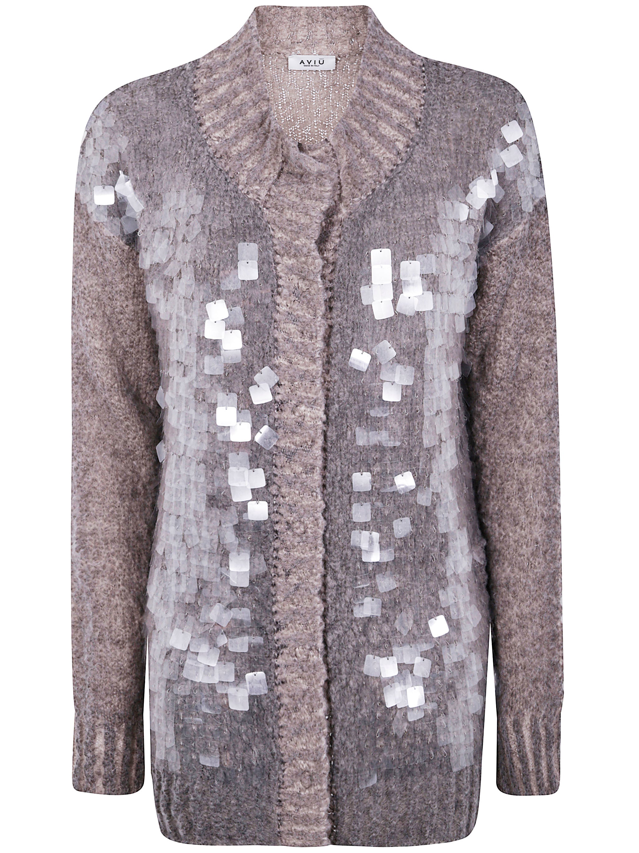 AVIU Mini Sequins Cardigan