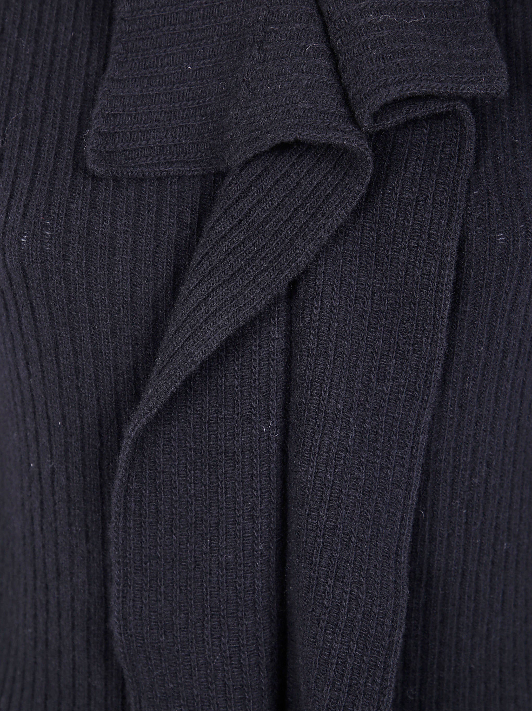 AVIU High Neck Sweater with Rouches