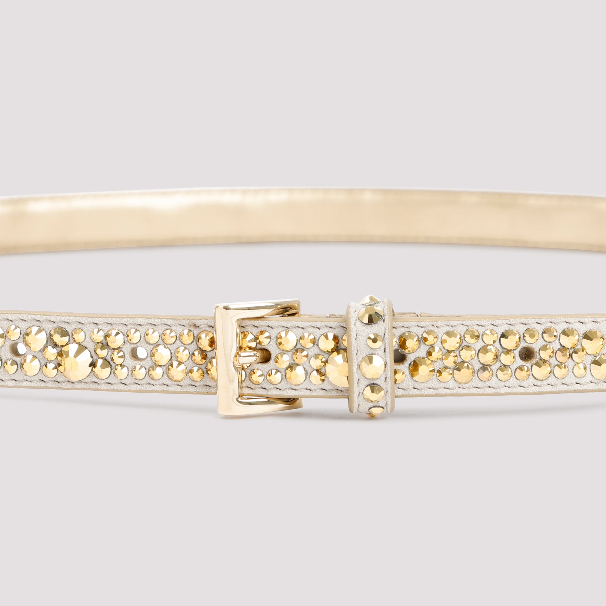PRADA Embellished Suede Belt for Women