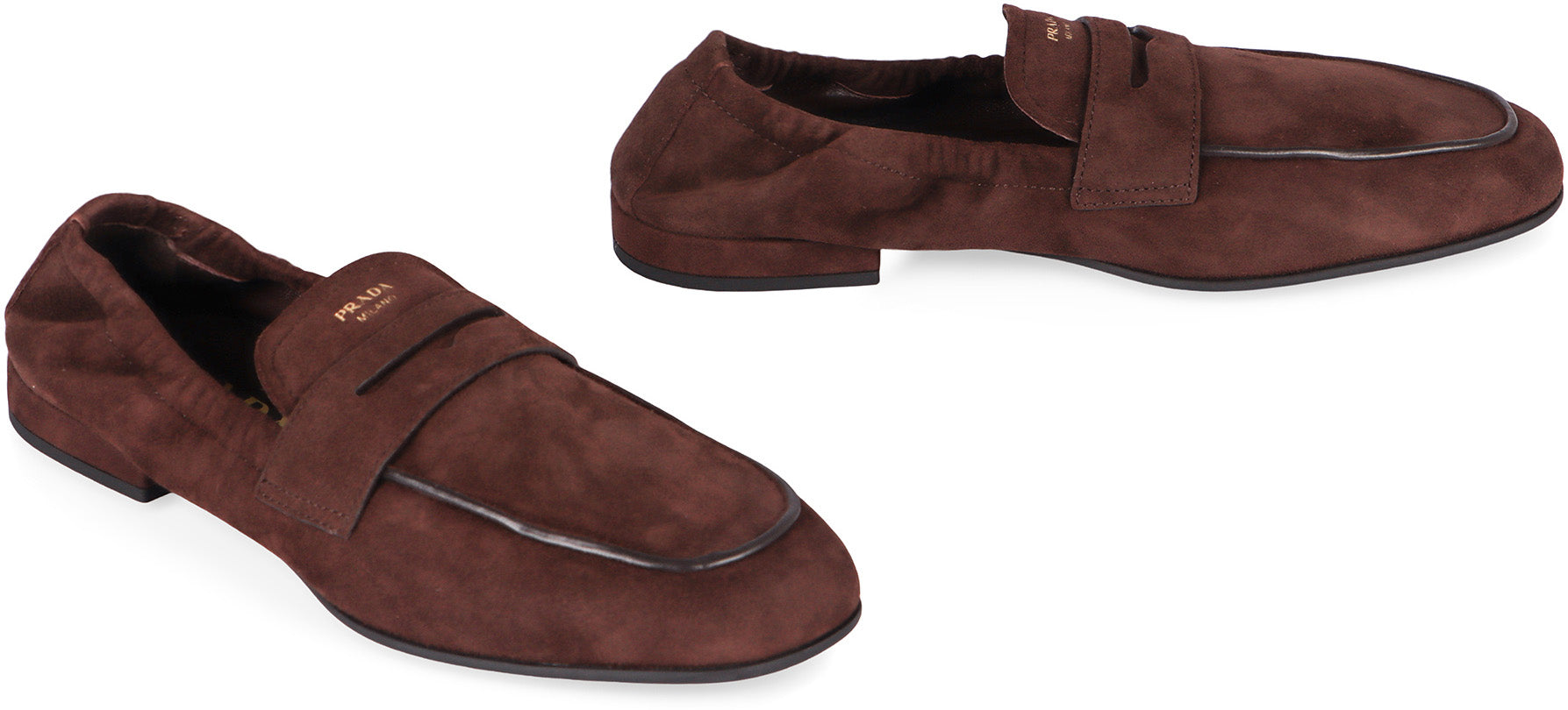 PRADA Suede Loafers for Women