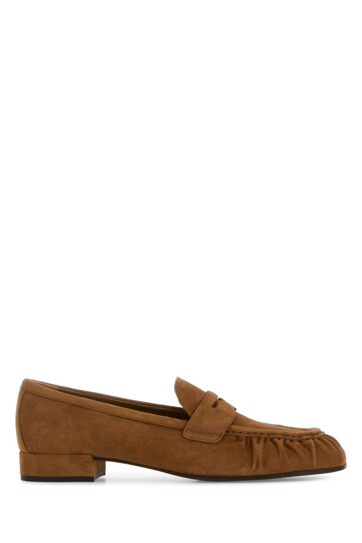 PRADA Suede Loafers for Women
