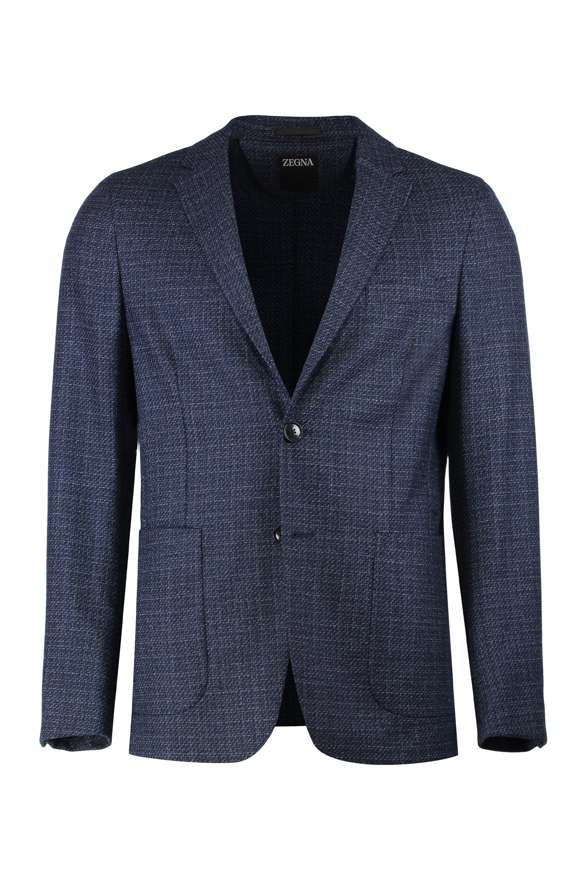 ZEGNA Single-Breasted Two-Button Jacket