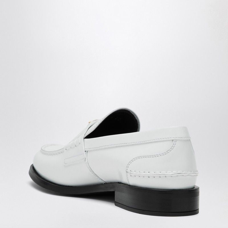 PRADA Brushed Leather Loafer for Women