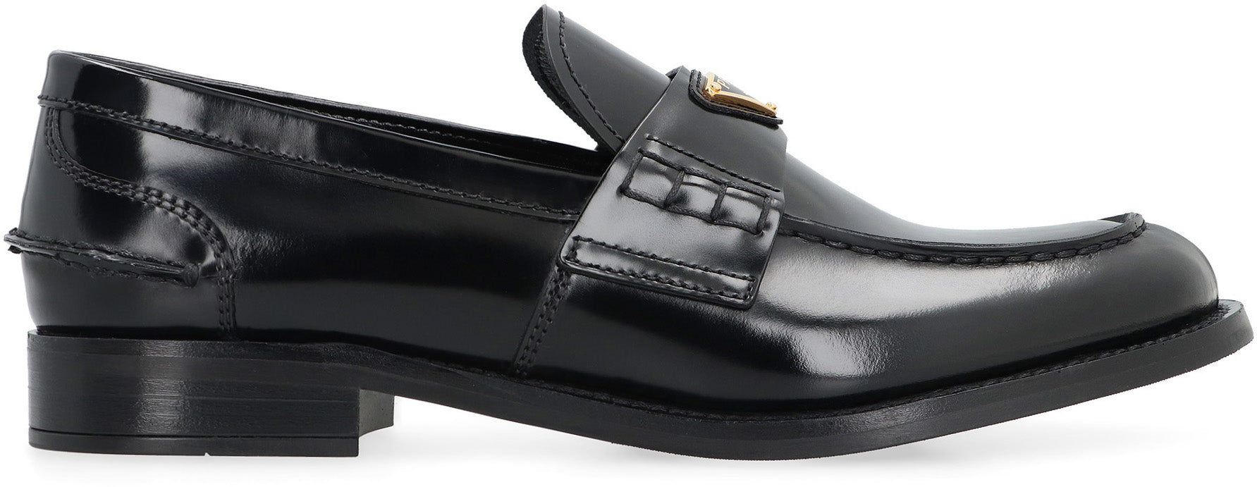 PRADA Elegant Leather Loafers for Women