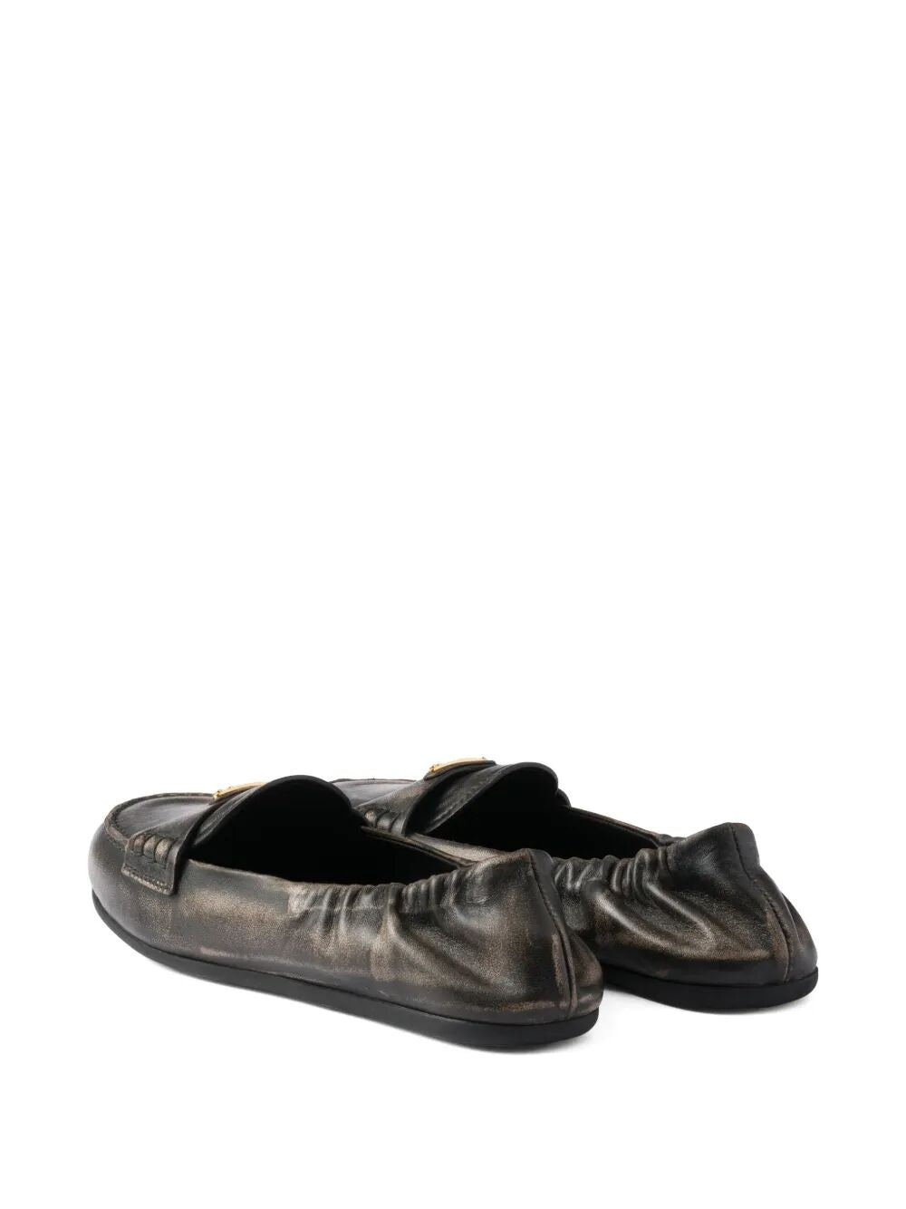 PRADA Elegant Nappa Leather Loafers for Women