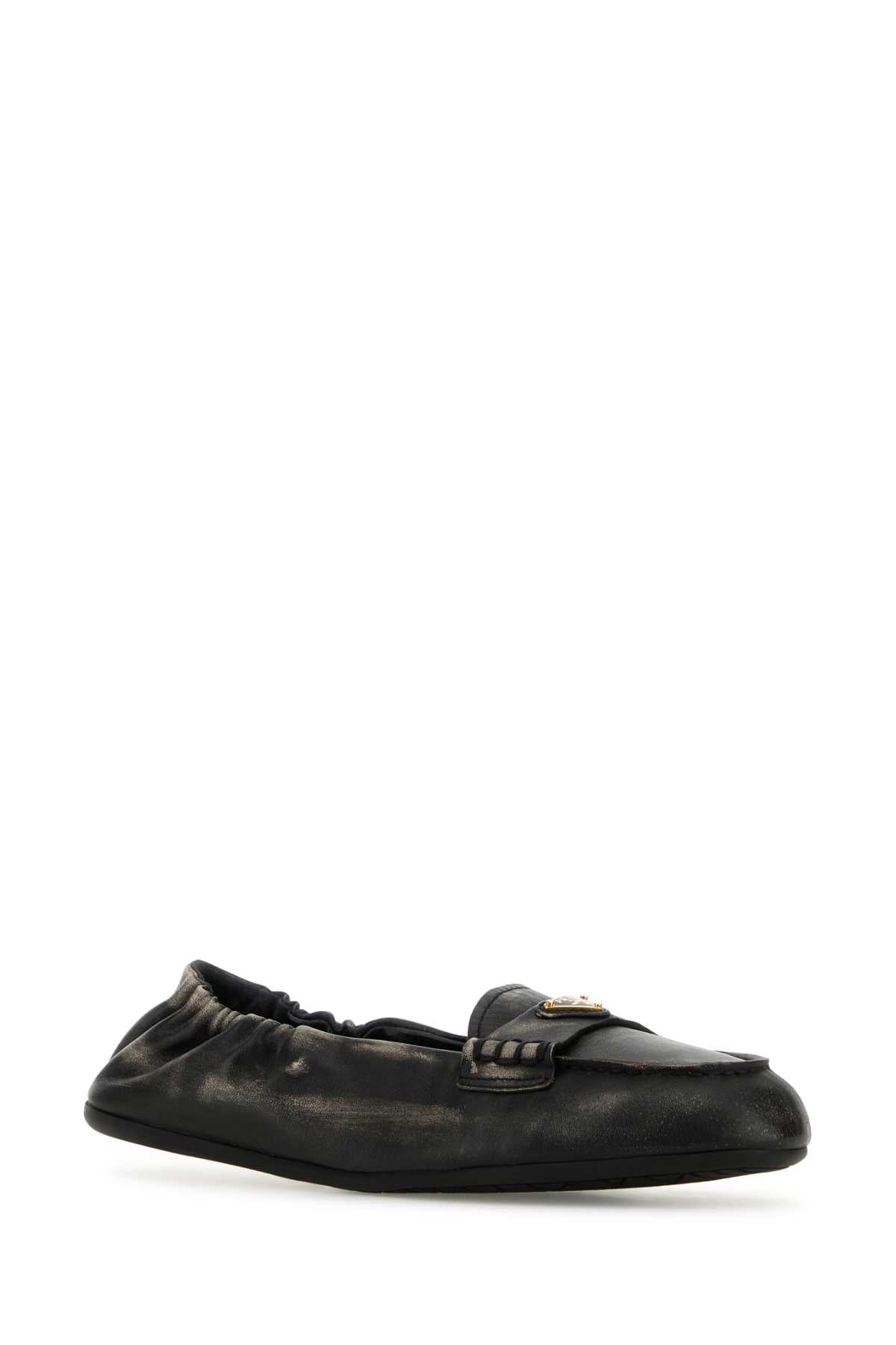 PRADA Elegant Nappa Leather Loafers for Women