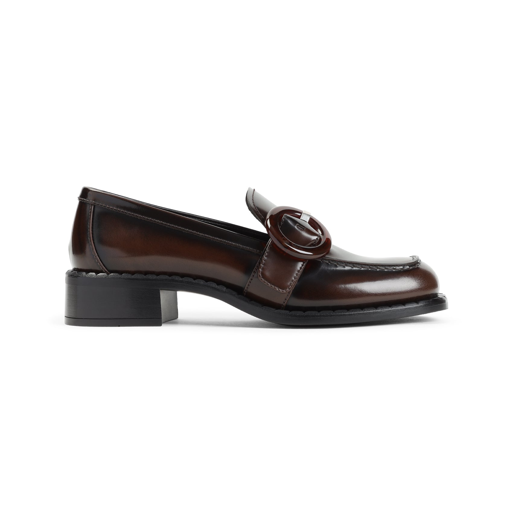 PRADA Elegant Leather Loafers for Women