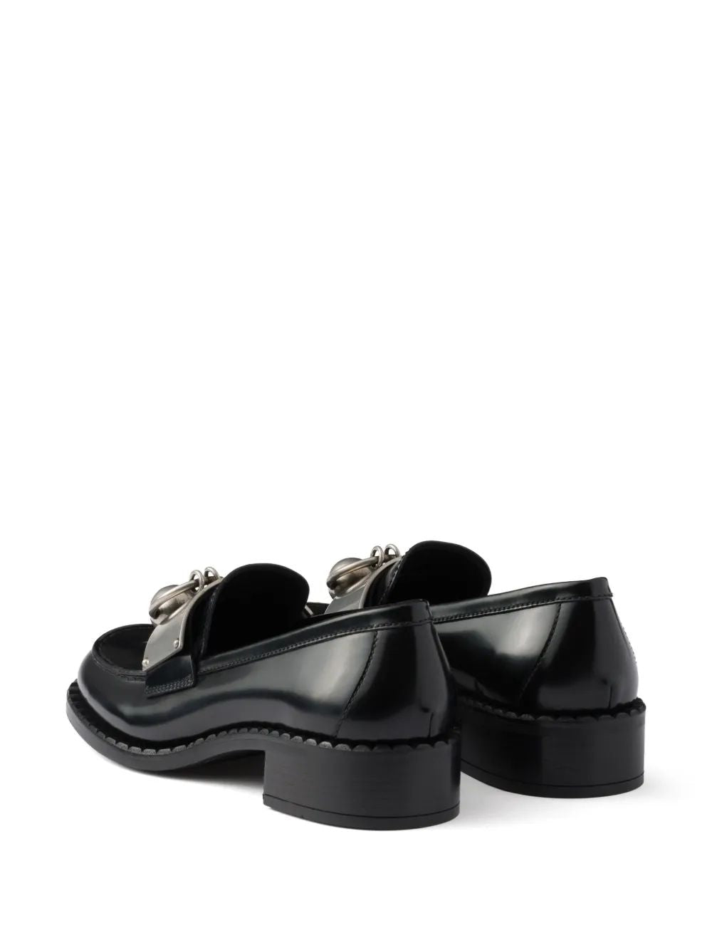 PRADA Premium Leather Loafers for Women - SS25 Collection