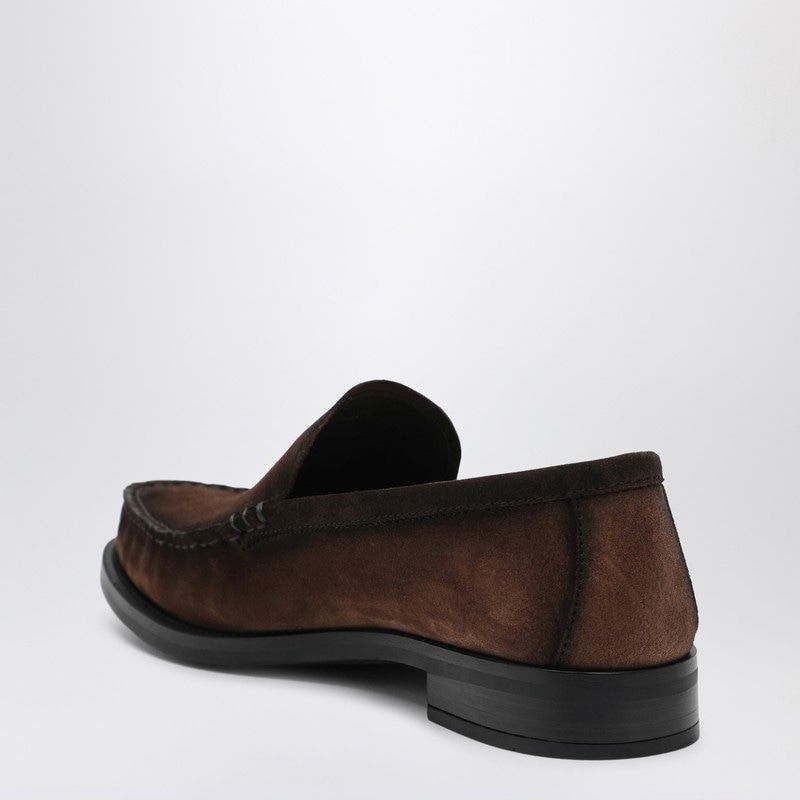 PRADA Suede Leather Loafers