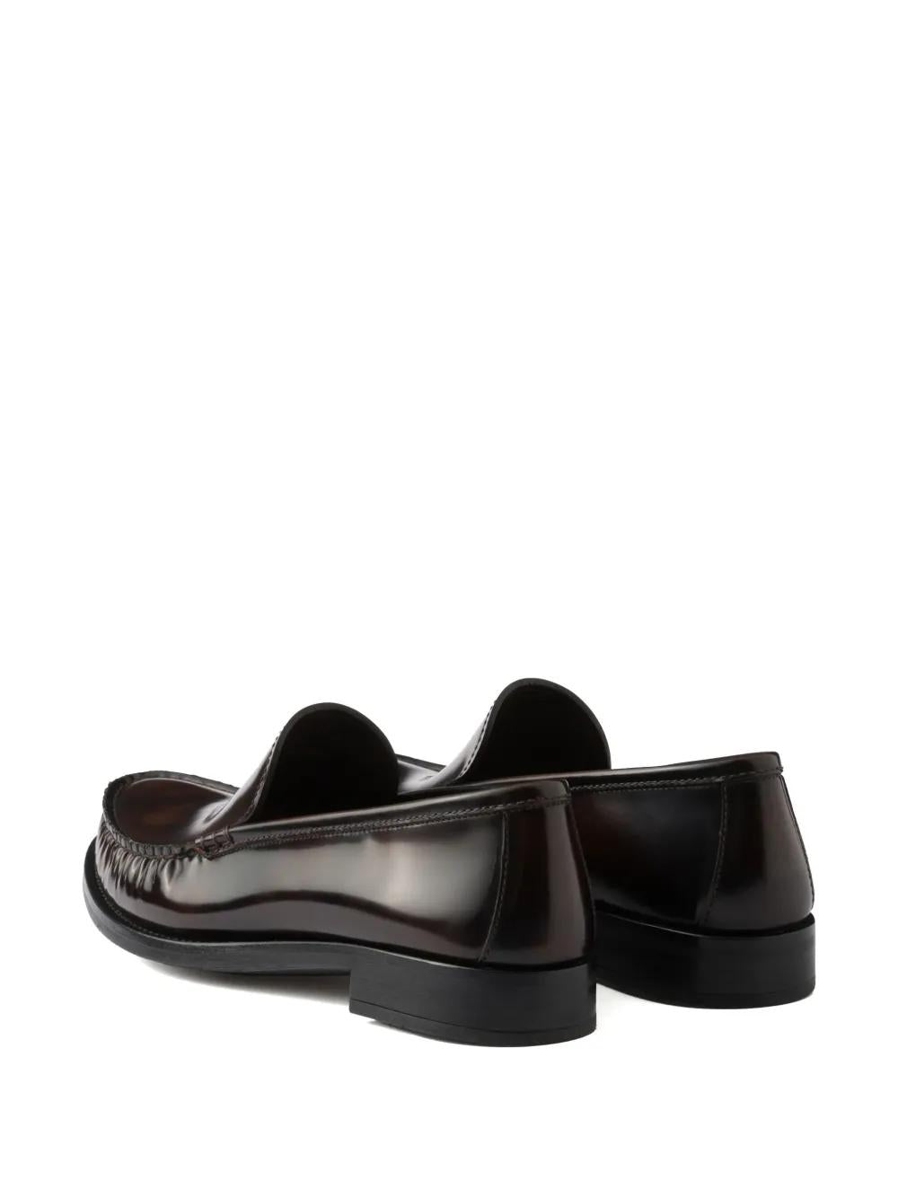 PRADA Elegant Leather Loafers for Women - SS25