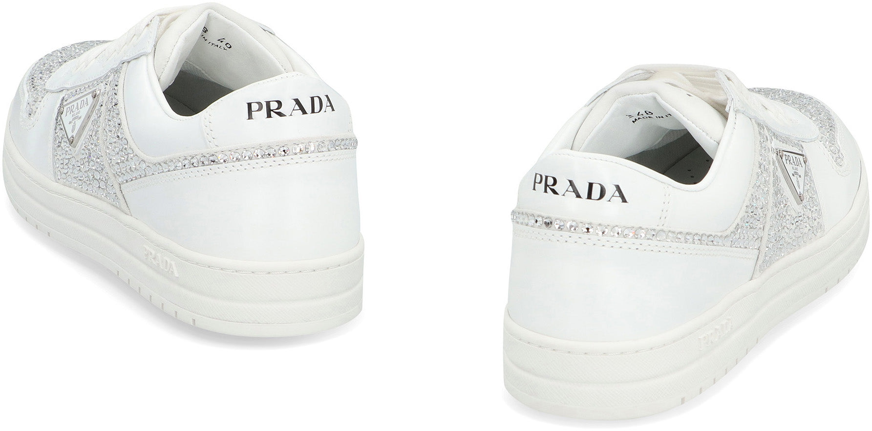PRADA Elegant Leather Sneakers for Women