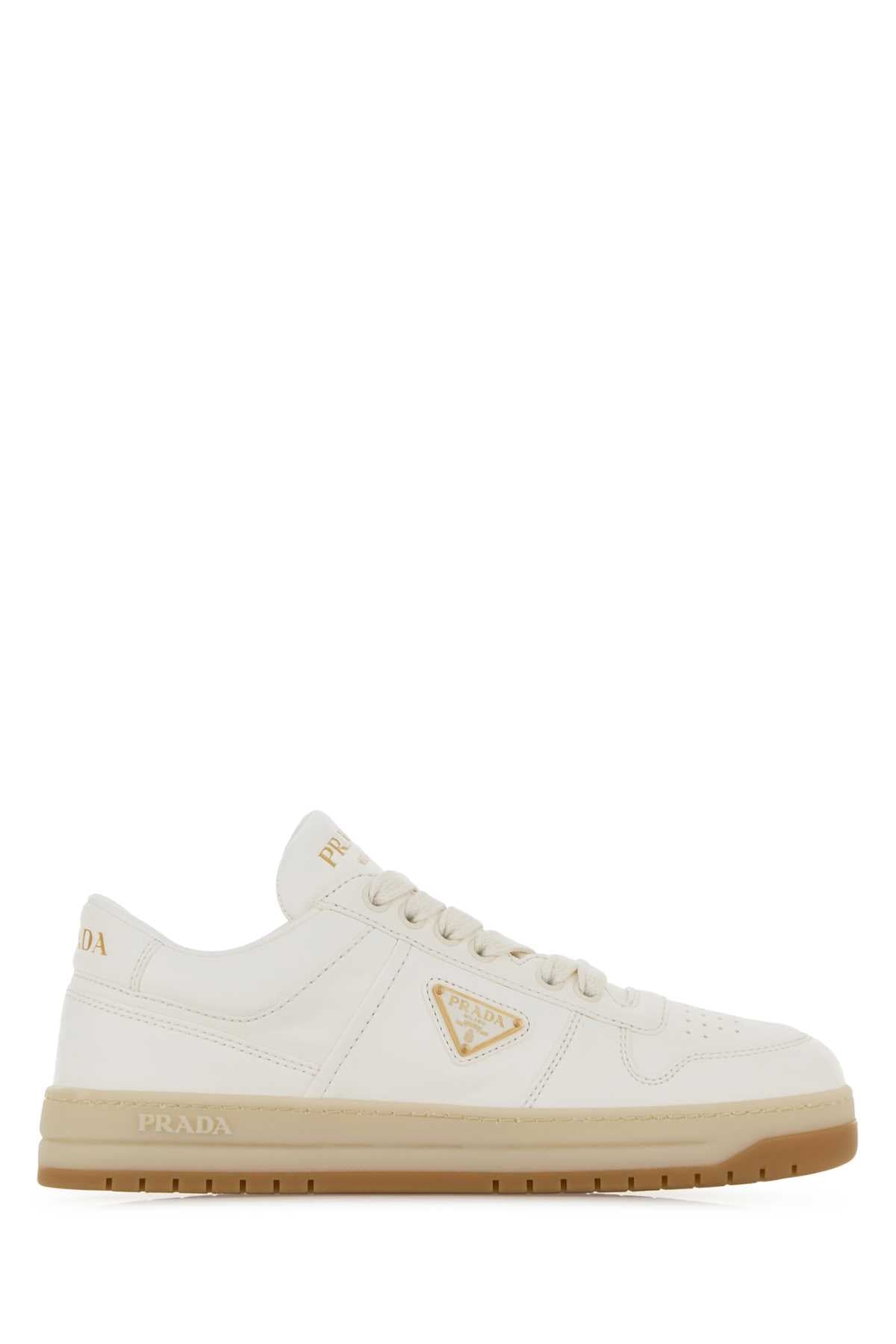 PRADA Nappa Leather Downtown Women’s Sneakers
