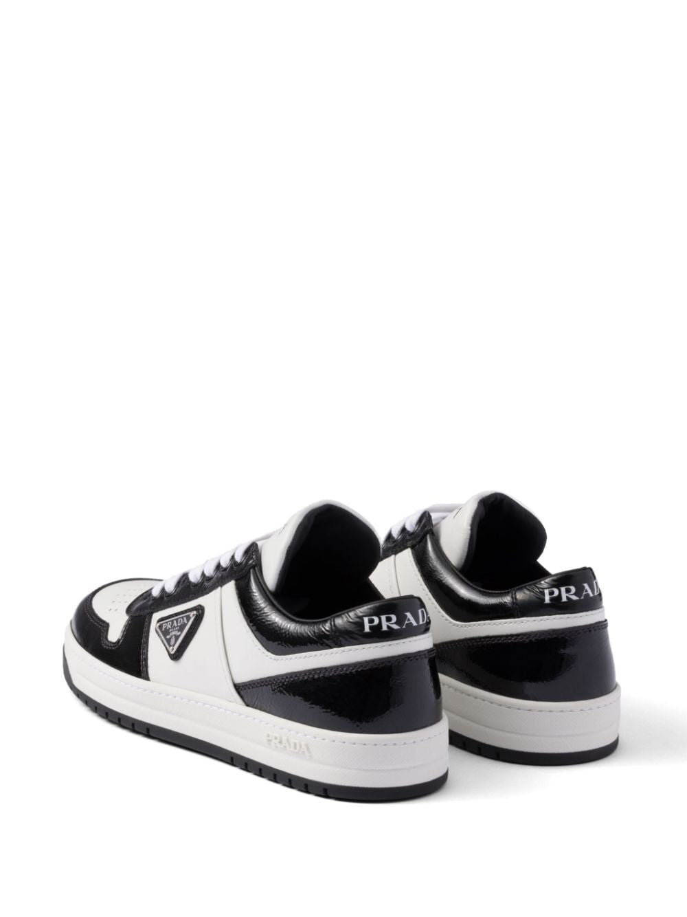 PRADA Two-Tone Women’s Leather Sneakers