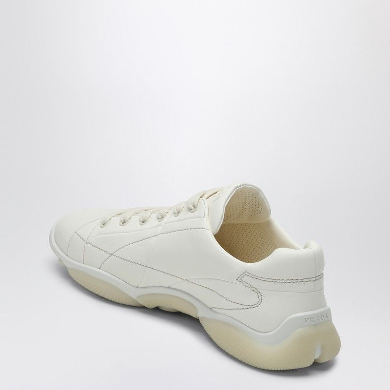 PRADA Luxe Nappa Leather Sneakers for Women