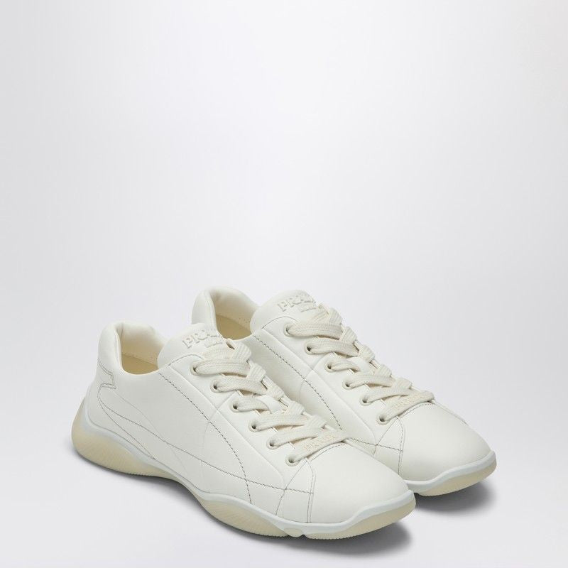 PRADA Luxe Nappa Leather Sneakers for Women
